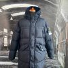 STONE ISLAND GARMENT DYED CRINKLE REPS NY DOWN JACKET