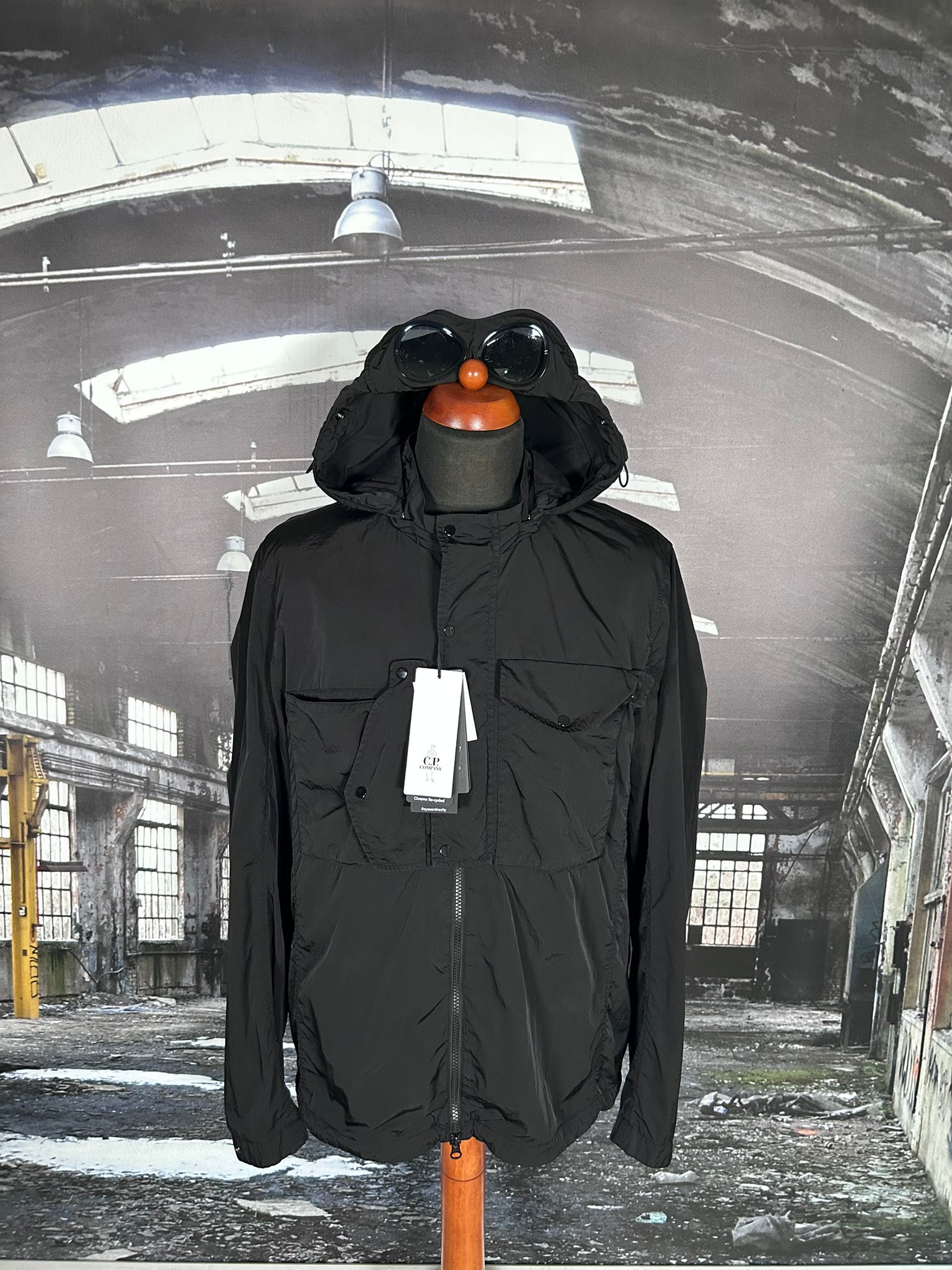 Cp company goggle outlet overshirt