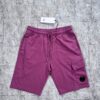 C.P. COMPANY COTTON LENS CARGO SHORTS