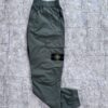 STONE ISLAND STRETCH COTTON TELA CARGO PANTS