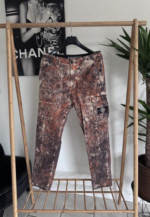 stone island paintball camo trousers