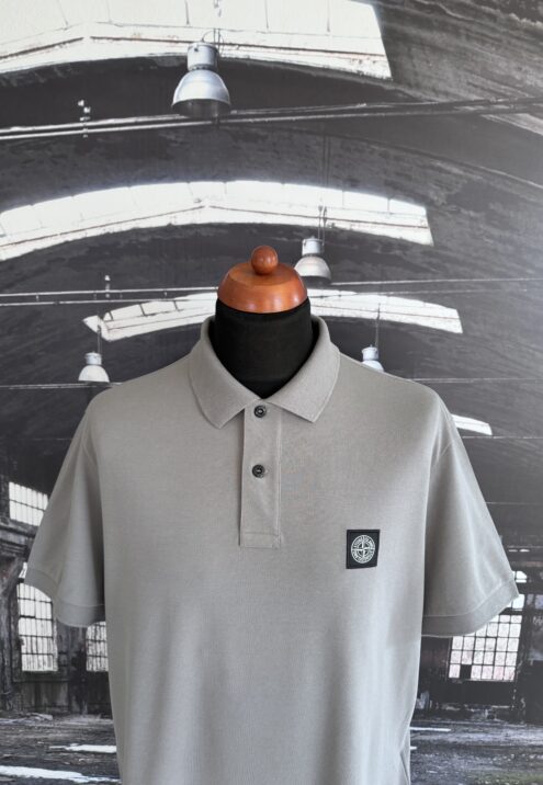 stone island slim fit polo shirt