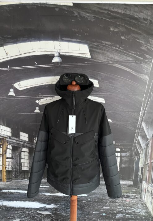 c.p. company mix shell goggle jacket