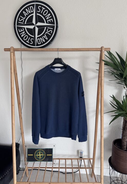 stone island dust colour treathment sweatshirt