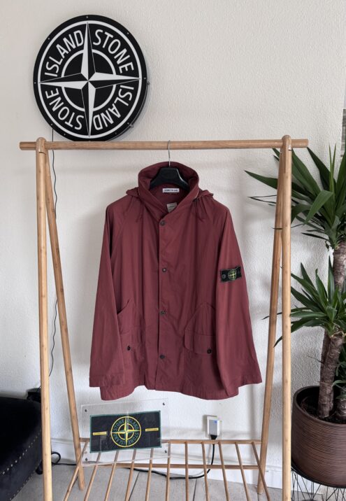 stone island green edge vintage jacket