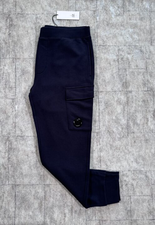 c.p. company cargo lens sweatpants